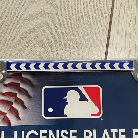 Detroit Tigers Metal MLB License Plate Frame Cover Navy Blue WinCraft USA NEW - Picture 2 of 8